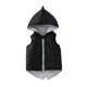 thumbnail image 1 of Gibobby Chamarra de invierno para bebé niñoRopa de abrigo para bebés, abrigo para niños y niñas, chaleco de invierno con capucha para niños, chaqueta de (Negro, 6-12 Meses), 1 of 5