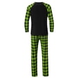 thumbnail image 5 of Pijamas navideños a juego Grinch - TKing Fashion 2024 Nuevos conjuntos de pijamas navideños familiares a juego Grinch, pijamas navideños navideños para parejas, adultos y niños, Hombres XXXL, 5 of 5