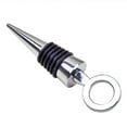 thumbnail image 2 of lulshou Home & kitchen,Alloy Wine Bottle Stopper Metal Clear Rhinestones on Clearance, 2 of 2