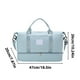 thumbnail image 3 of Bolsa de Viaje Multiusos, Duffle Ligero, Tote de Gimnasio con Compartimento Húmedo, 50x30x25cm, para Deportes, Fitness, Yoga, Viajes de Fin de Semana, Camping y Picnics., 3 of 5