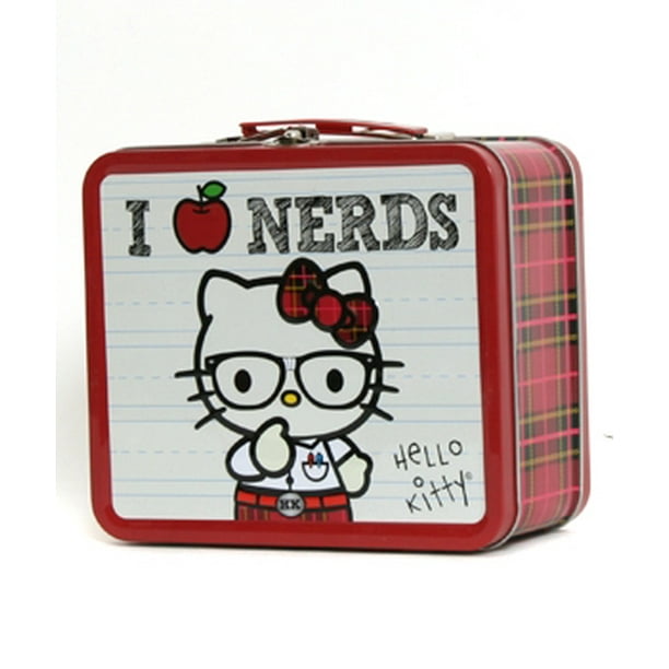 Lunch Box Hello Kitty Nerds Metal Tin Case New Gifts sanlb0005