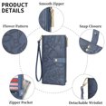 thumbnail image 7 of FALAN MULE Wallets for Women RFID Blocking Vegan Leather wristlet wallet Trifold Clutch Large Capacity Credit Card Holder, 7 of 7