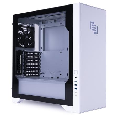 MAINGEAR Vybe Mk. V Chassis - White - DIY PC Case - ATX