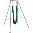 thumbnail image 6 of KFFKFF Yoga Swing Stand Hammock Aerial Silk Kit Load Yoga Frame 551.15 lbs Green, 6 of 8