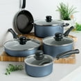 thumbnail image 2 of Tramontina 9-Piece Non-stick Cookware Set Blue, 2 of 6