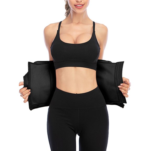 FANNYC Women Waist Trainer Corset Zipper Hook Shapewear Double Control Body Shaper Tummy Waist Trimmers Cincher Worked Sports Sauna Sweat Vest Tank Top