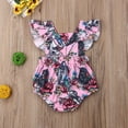 thumbnail image 3 of Gupgi Girls Casual Romper Floral Star Wars Jumpsuit, Ruffle Princess Bodysuit, 3 of 7
