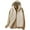 Beige, variant on GigrtiJin Women Puffer Vest Lightweight Sleeveless Button down Coat Hooded Quilted Padded Gilet Warm Fall Winter Jacket