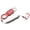 red, variant on Rupoun  Mini Aluminum Fish‑Grip Clamp with Anti‑Lost Rope – Portable Control Device for All Fish