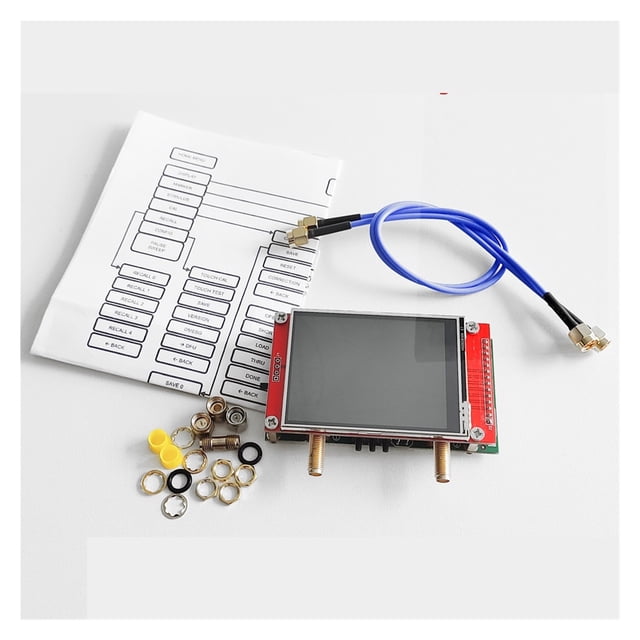 3G Vector Network Analyzer S-A-A-2 VNA V2 Antenna Analyzer Shortwave HF VHF UHF With Acrylic Housing ,Multiple Functions
