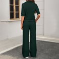 thumbnail image 7 of GILIGEGE Two Piece Sets for Women Track Suits for Women Set Stretchy Comfy Solid Travel Set Womens Clothing 2 Piece 2025 Green S, 7 of 7