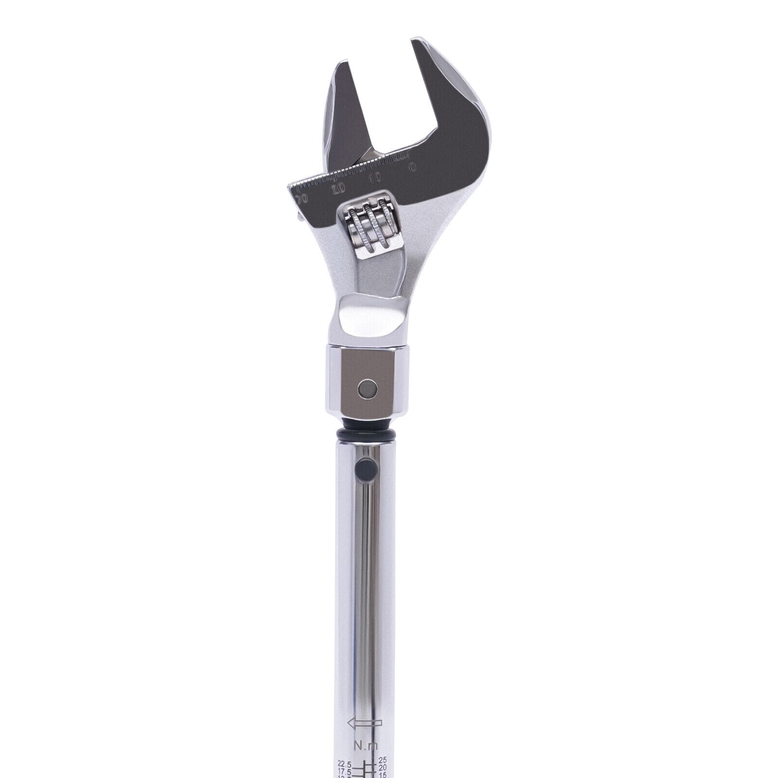 Miumaeov Torque Wrench Adjustable Open End Torque 5-25nm Clicking Wrench Interchangeable Tool for Mini Split and Refrigeration System
