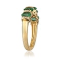 thumbnail image 2 of Gin & Grace 14KT YG Emerald and Diamond Accent Ring., 2 of 6