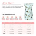 thumbnail image 3 of Honeii Robes de Nuit Imprimé Animaux de la Ferme - Robes de Pyjama Inspirées de Princesse Parfaites pour Filles-TG, 3 of 6