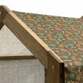 thumbnail image 5 of Acorn Pet House, Oak Leaves Acorns and Mushroom in Earthy Colors Ornamental Repeating Autumn Pattern, Outdoor & Indoor Portable Dog Kennel with Pillow and Cover, 5 Sizes, Multicolor, by Ambesonne, 5 of 5