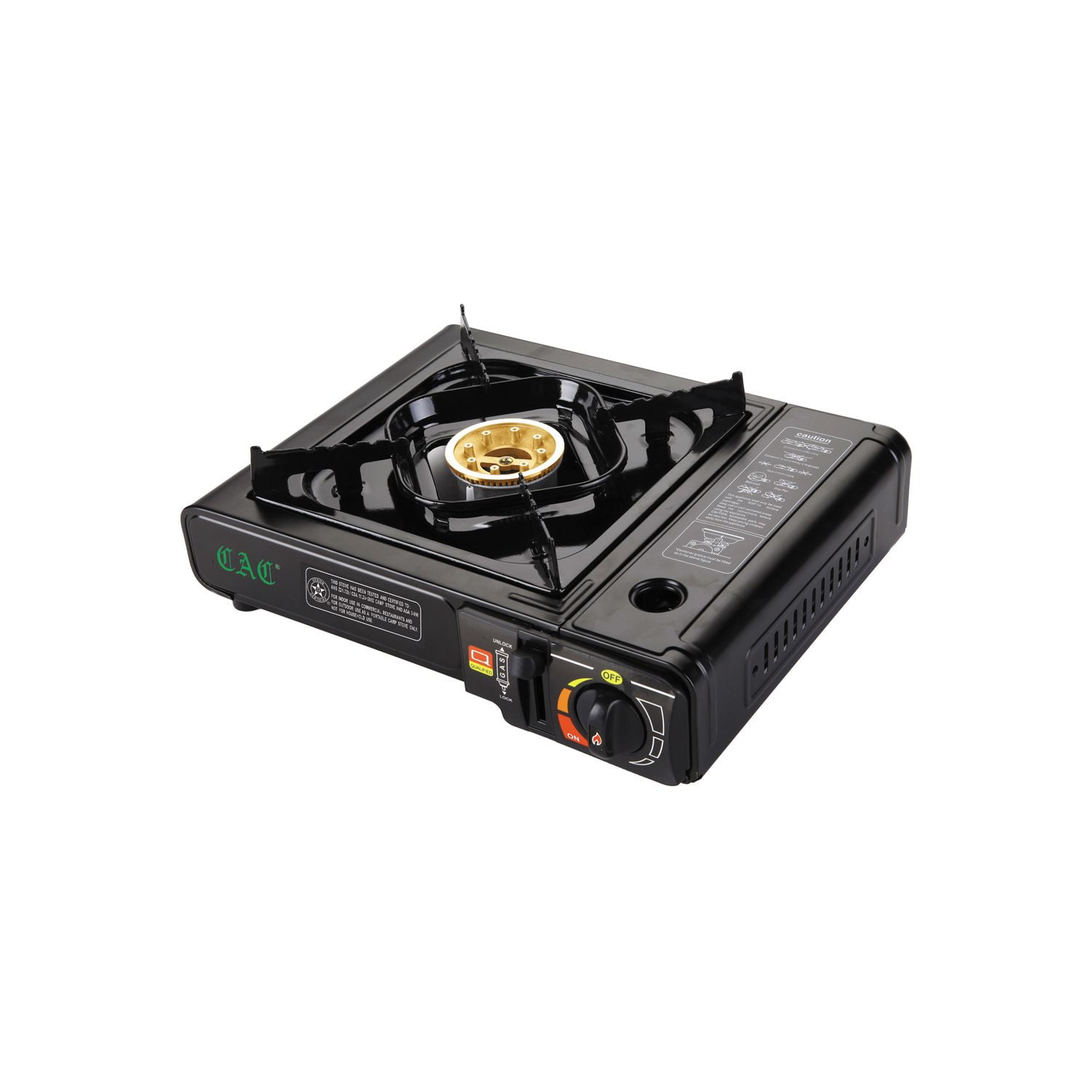 Butane Stove Single Stainless Steel Burner 9500BTU