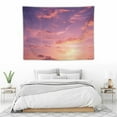 thumbnail image 3 of COMIO Pink Cloud Tapestry Pink and Blue Clouds Tapestries Wall Hanging Natural Landscape Wall Decor Tapestry for Bedroom Living Room Dorm Party, 40x30 Inch, 3 of 7
