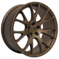 thumbnail image 3 of OE Wheels DG15 20 Inch Rims Fit Hellcat Style 5x115 20x9 Satin Bronze - Hollander 2528 (Set of 4), 3 of 5