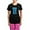 With Pink Pant, variant on CafePress - Feb 29Th A Birthday Pajamas - Women's Short Sleeve Print T-Shirt and Pants Dark Cotton Pajama Set