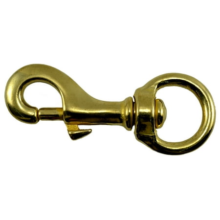 

3/4 Brass Swivel Bolt Snap Hooks