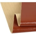 thumbnail image 3 of Waterproof Vinyl PU Fabric Synthetic Faux Leather Sheets 54"W 1.0mm Thick Soft Weatherproof Material for Boat,Headliner,Crafts, Cushion, DIY Sewing, Brown, 3 of 7