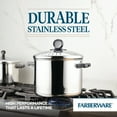 thumbnail image 4 of Farberware Classic Stainless Steel 8 Quart Covered Straining Stockpot, 4 of 12