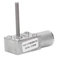 thumbnail image 2 of Uadme Motor De Engranaje De CC, Motor De Engranaje De CC De Tornillo Sin Fin De 375 RPM Función De Bloqueo Automático Motor De Engranaje De Reducción De Velocidad DC24V Rosca M6x50mm, 2 of 14