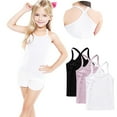 thumbnail image 5 of Tdoqot Toddler Girls Tank Tops 3 PC- Racerback Casual Sleeveless Soft Cotton Summer Shirts Multicolor Size 8 T, 5 of 9