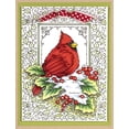 thumbnail image 3 of Stampendous Cling Stamp-Cardinal Frame, 3 of 4