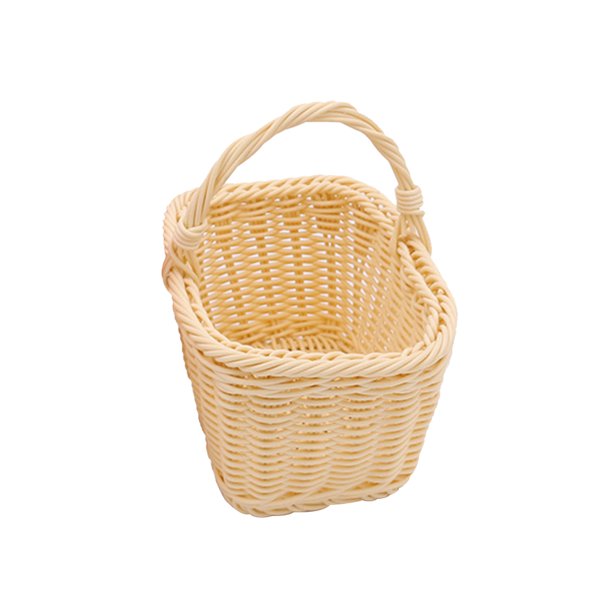 YeccYuly Rattan Woven Wicker Picnic Baskets Little Red Riding Hood