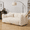 Beige, variant on 73" Chenille Small Loveseat Couch, 2 Seater Sofa with Armrests, Comfortable Loveseat with Lightweight Move for Living Room Dining Room, Beige