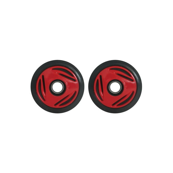 PDD Front Rail Viper Red Idler Wheels Kit for Snowmobile BOMBARDIER/SKI-DOO MX Z 600/800 Renegade, X 2004-2005