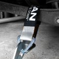 thumbnail image 3 of VULCAN Car Tie Down Axle Strap - Wear Pad - 2 inch x 22 inch - 4 Pack - Silver Series - 3300 Lbs SWL, 3 of 8
