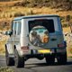 thumbnail image 5 of Fotbe Desert Monkeys Drive Funda de Llanta de Repuesto con Estampado, Engrosada, Ajuste Universal para Jeep, Remolque, RV, SUV, Camión-15 inch, 5 of 6