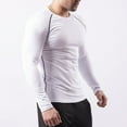 thumbnail image 6 of Mlzmgr Mens Shirts Stretchy Breathable Spandex Shirts Gym Workout Shirts for Men Quick Drying Under Shirts, 6 of 7