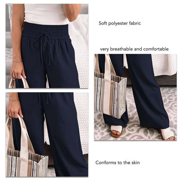 Pantalones rectos para mujer, pantalones anchos para mujer, pantalones casuales para mujer, pantalones sueltos para mujer, creados magistralmente
