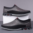 thumbnail image 3 of Men's Oxford Shoes Business Casual Shoes Office Loafers Premium Leather Dress Shoes Comfort Driving Shoes, 3 of 7