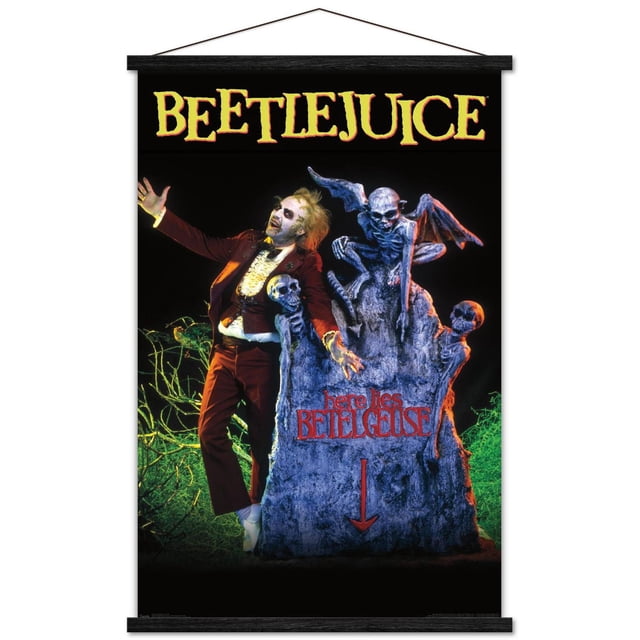 Beetlejuice - Grave Wall Poster, 22.375" x 34"