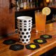 thumbnail image 4 of Vasos de papel para fiestas de fútbol | Paquete de 10 vasos desechables de papel para bebidas frías y calientes | Vasos de 250 ml con temática de estadio para el día del partido, fiestas infantiles, 4 of 6