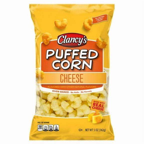 Clancy's Cheese Puffed Corn, 5 oz