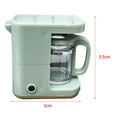 thumbnail image 6 of yotijay 1/12 Dollhouse Kitchen Appliance Kids Play Toys Gifts Green Coffee Maker, 6 of 6