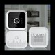 thumbnail image 3 of Timbre InaláMbrico Seguridad para el Hogar Pir Motion Chime Sensor de Puerta Alarma de Sonido 20 CancióN Timbre Inteligente Anillo BotóN TáCtil, 3 of 5