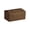 Brown, variant on Tissue Box Cover, PU Leather Rectangular Tissue Box Holder, Large Rectangle Tissue Box Organizer for Bathroom/Car/Hotel/Office, Gray