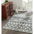 thumbnail image 7 of Momeni Geometric Contemporary Area Rugs, Black, 7 of 7