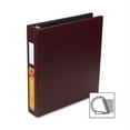 thumbnail image 4 of Wilson Jones® Heavy-Duty 3-Ring Binder, 1 1/2" D-Rings, 42% Recycled, Dark Red, 4 of 6