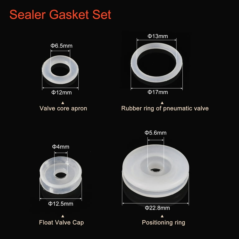 5 Sets Universal Electric Cooker Silicone Sealing Ring Gaskets - Replacement Parts For Kitchen Appliances 2 thumbnail image