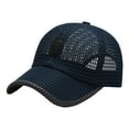 thumbnail image 2 of Gorra de béisbol Sun Hat Mesh para Hombre Mujer | Transpirable, ajustable, poliéster ligero | Protección UV Ala grande | Banda para el sudor de secado rápido | Viajes de pesca deportiva al aire, 2 of 6