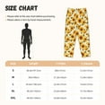 thumbnail image 6 of Haiem Modern Elegant Sunflower Women's Pajama Pants Ultra Lightweight Pjs Bottoms Sleepwear Bottom Pants With Pocket Drawstring-Large, 6 of 7