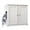 White, variant on The Refined Feline Refined Litter Box Deluxe, Large, Mahogany, Modern Style