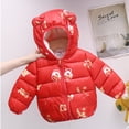 thumbnail image 6 of Beautyzll Baby Boys Girls Winter Jacket Outwear Toddler Hooded Puffer down Coat 1-5T, 6 of 9